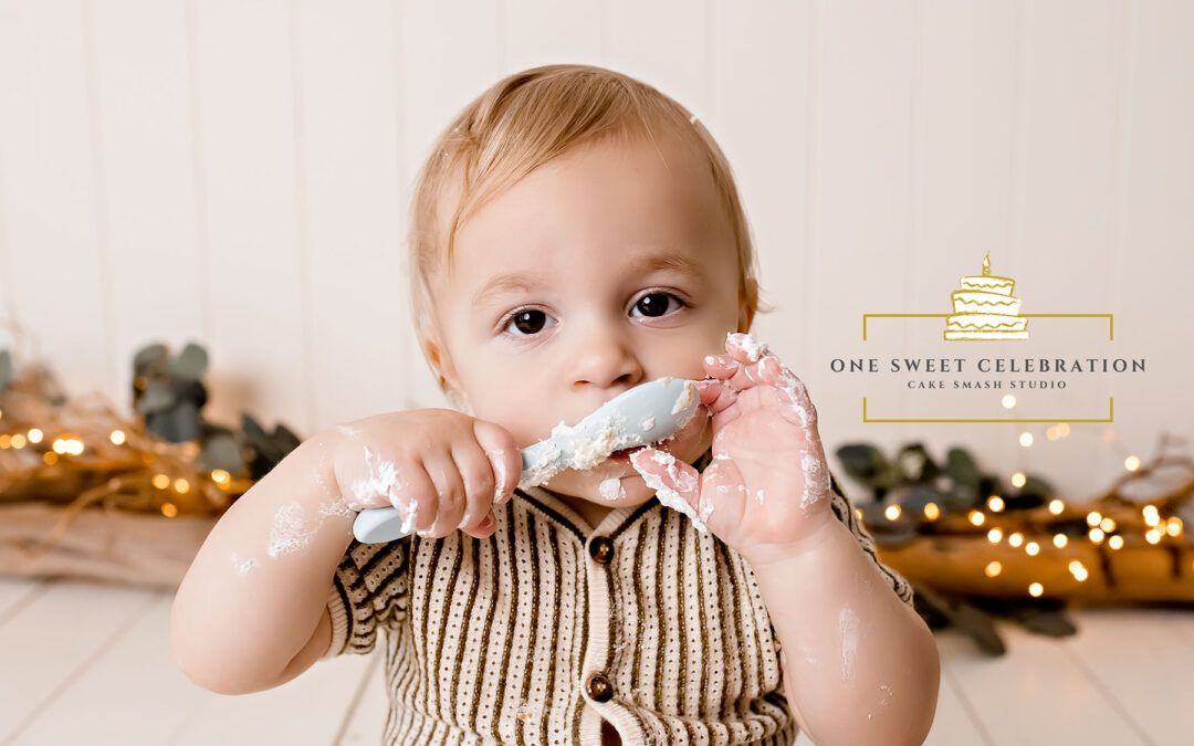 Zephyrs First Birthday Cake Smash