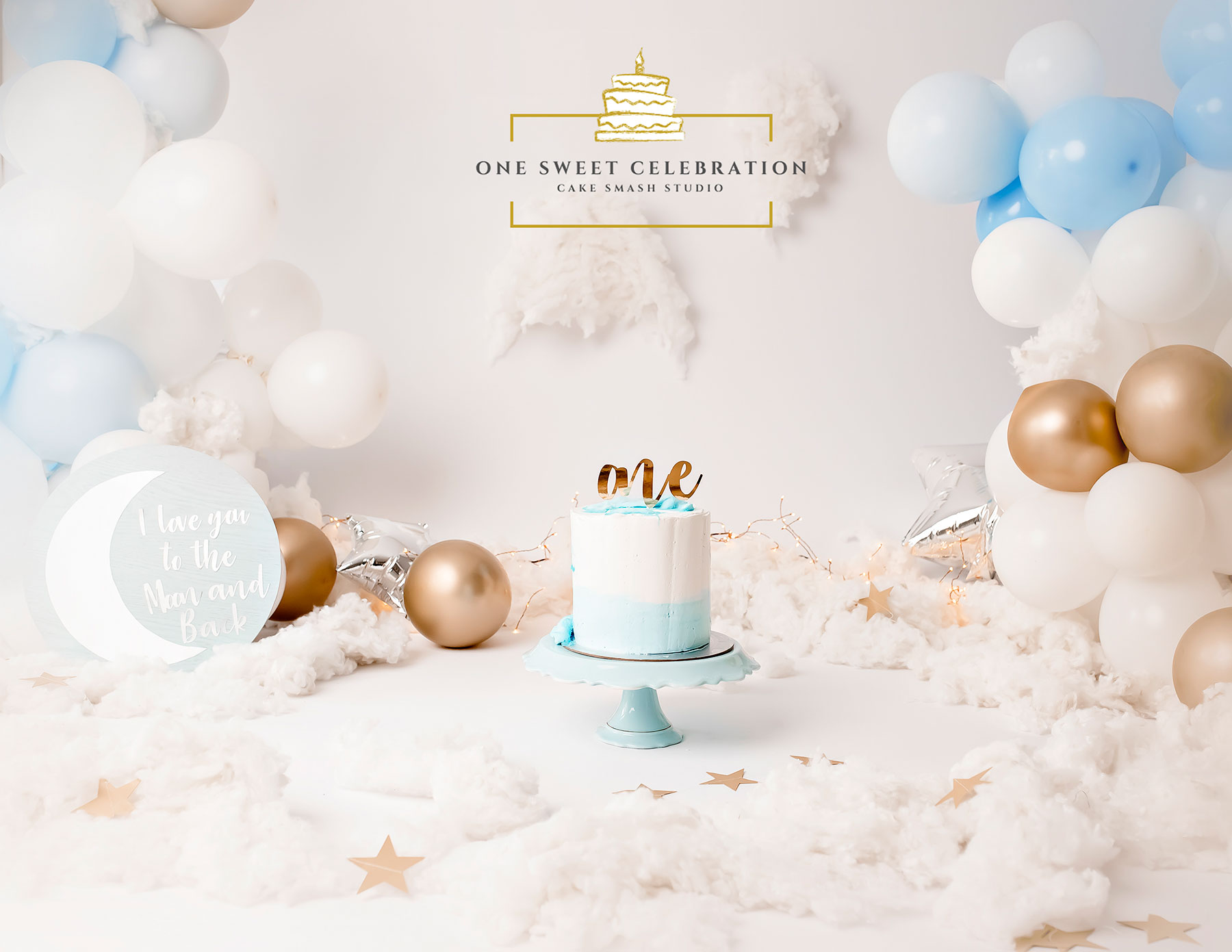 First Birthday White Cake with Stars and Candle for Little Baby Boy and  Decorations for Cake Smash. Big Silver Letters ONE, Silver Stock Image -  Image of letters, white: 129869357