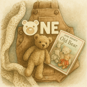 Teddy Bear ONE Cake Topper