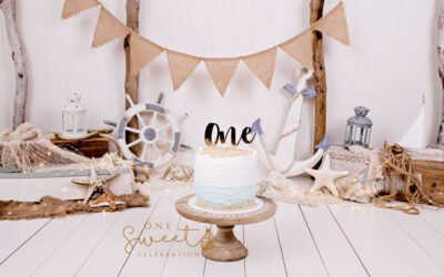 Classic Nautical cake smash – Brisbane Cake Smash Photographer