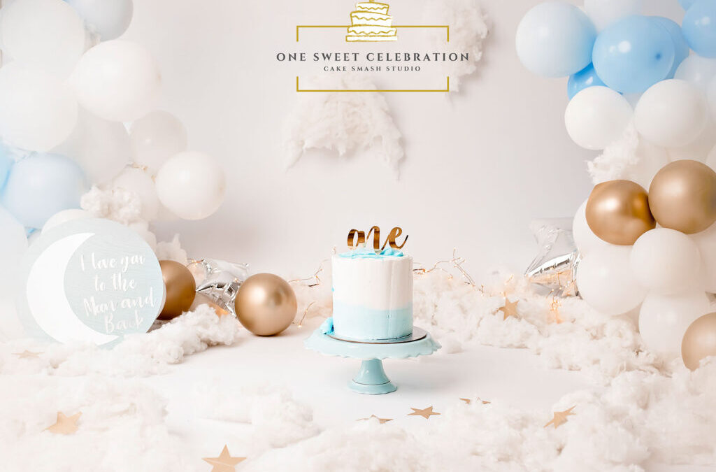 I love you to the moon and back – Gold Coast Cake Smash Photographer