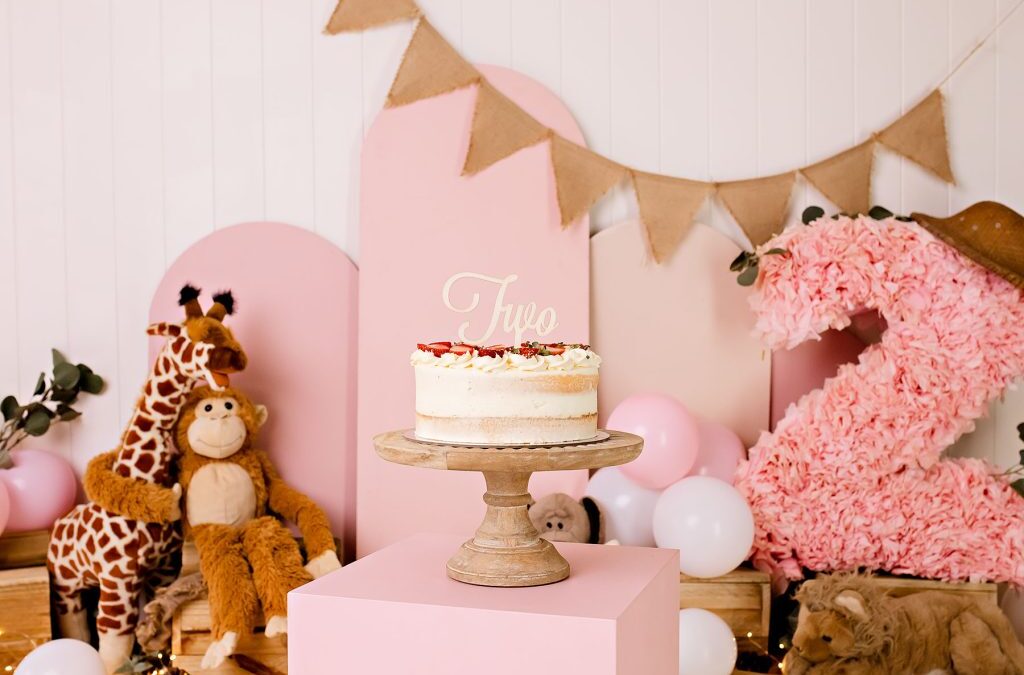 Its TWO wild cake smash – 2ND Birthday cake smash theme