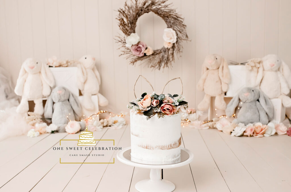 Brisbane Cake smash photographer – Some Bunny is turning one