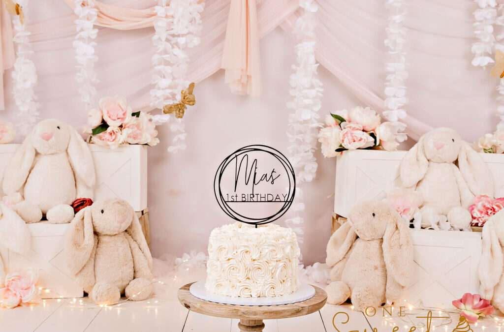 Mia turns ONE – Gold Coast cake smash photographer